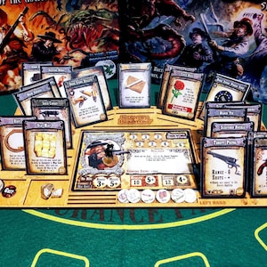 Dashboard del giocatore di Shadows of Brimstone