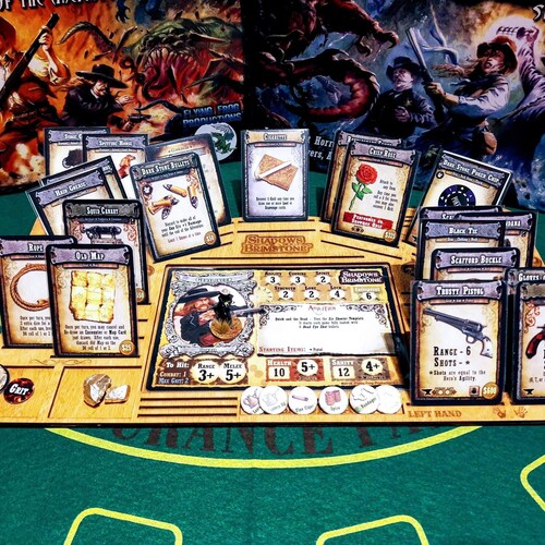 Tech Tokens Pour Shadows Of Brimstone - Accessoire Jeu M87, Occasion Comme Photo