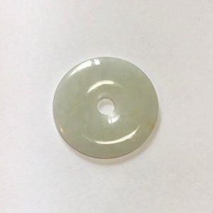 Jadeite Jade Donut Pendant
