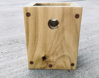 Lápiz hecho a mano / Soporte de la pluma