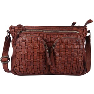 Bolso, Bolso bandolera de cuero, diseño italiano hecho a mano cuero puro genuino - Dannah, El bolso, regalo para ella, mujer, niña