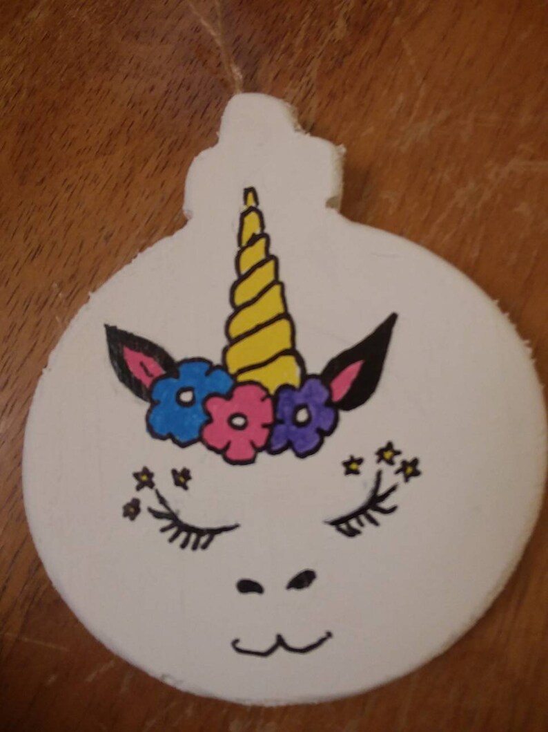 Unicorn ornament