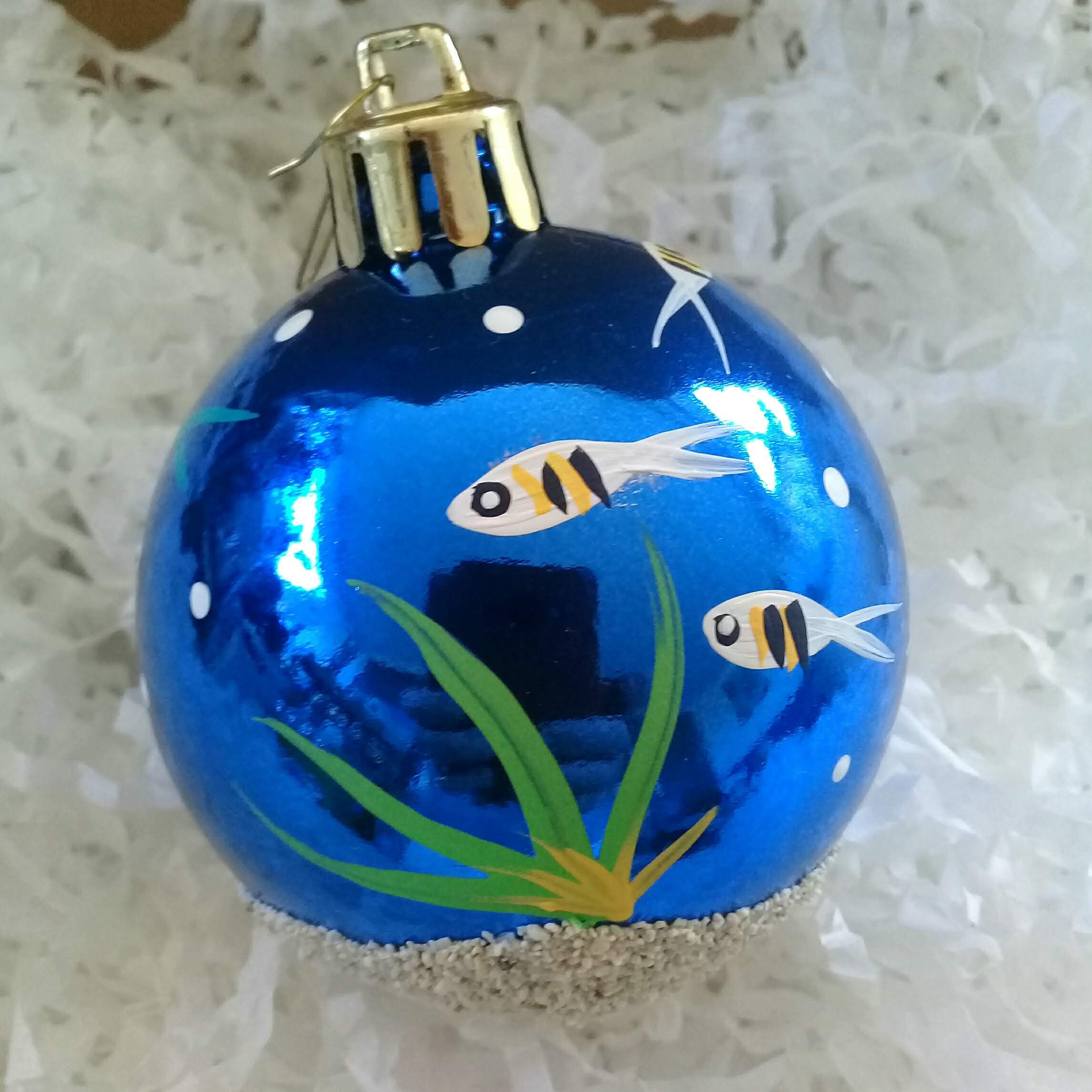 Tropical Fish Christmas Ornament bola a prueba de destrozos Etsy España
