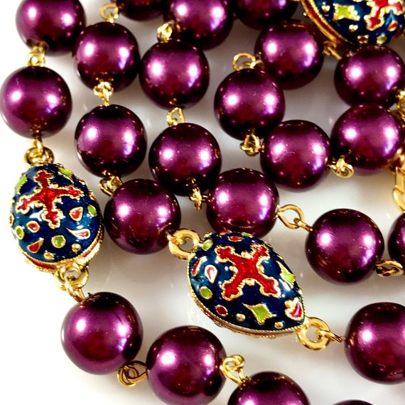 Joan Rivers Enamel Eggs Accent Chain Necklace | Lo