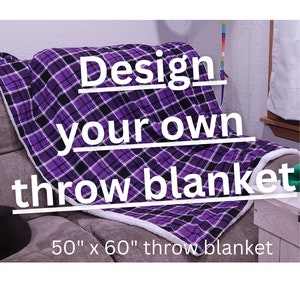 Design your own wool blanket shop