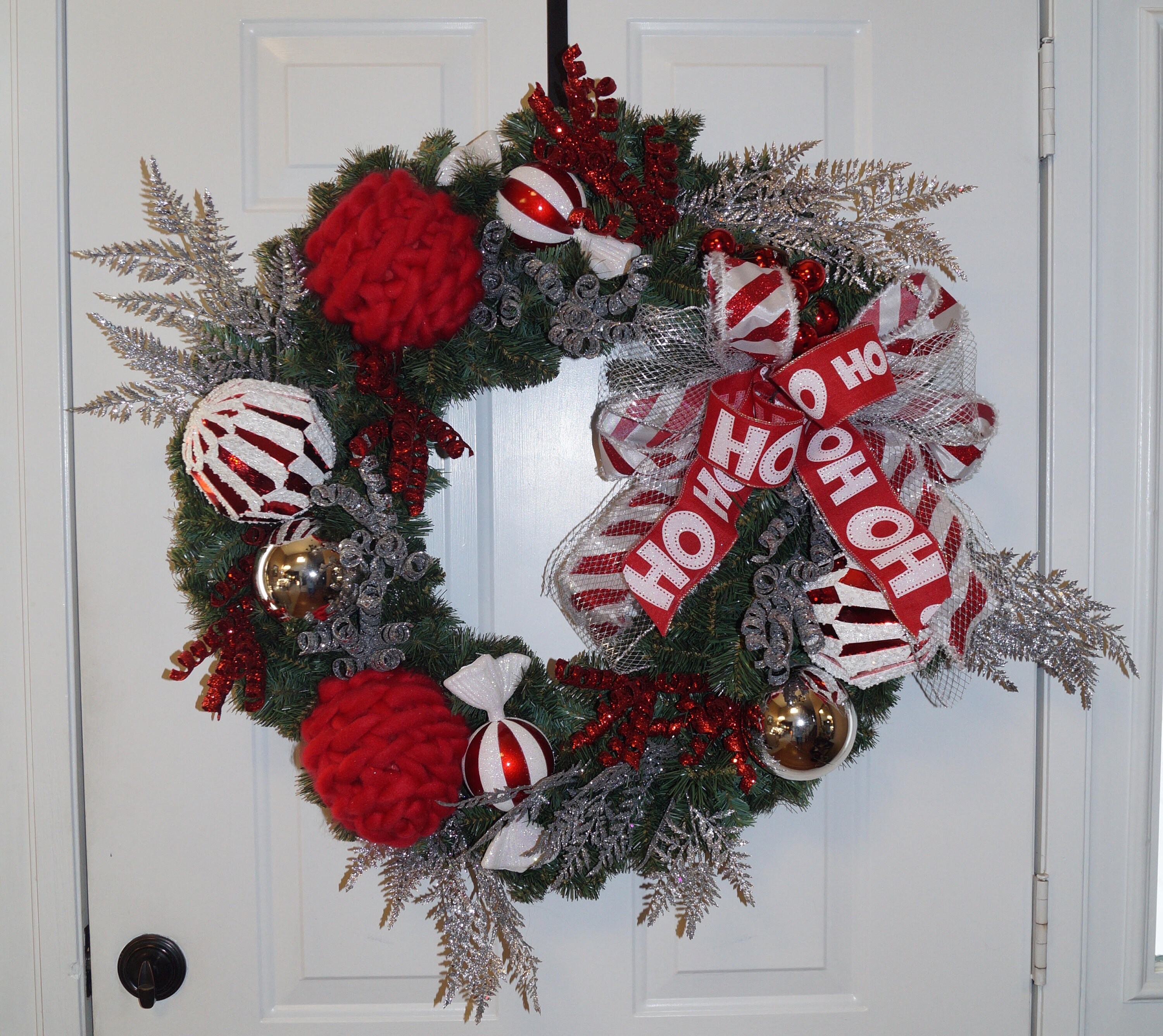 Holiday Wreath, Xmas Wreath, Christmas Wreath, Winter Wreath, Red