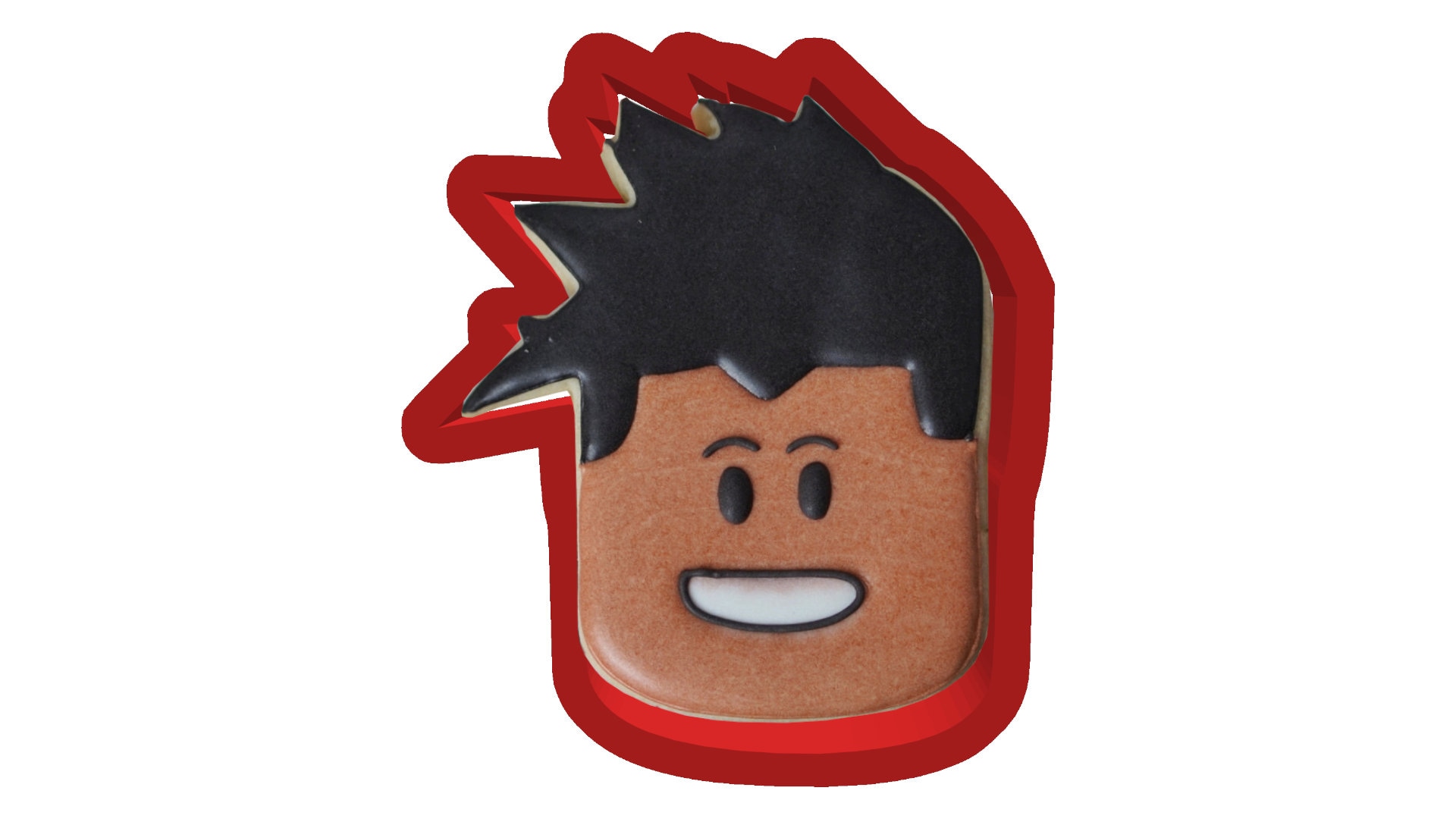 You got a problem with cartoons? — roblox man face cookies