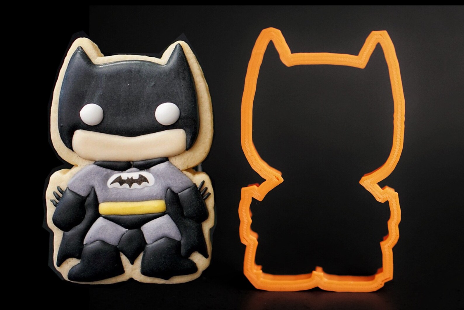 Batman Cookie Cutter Etsy
