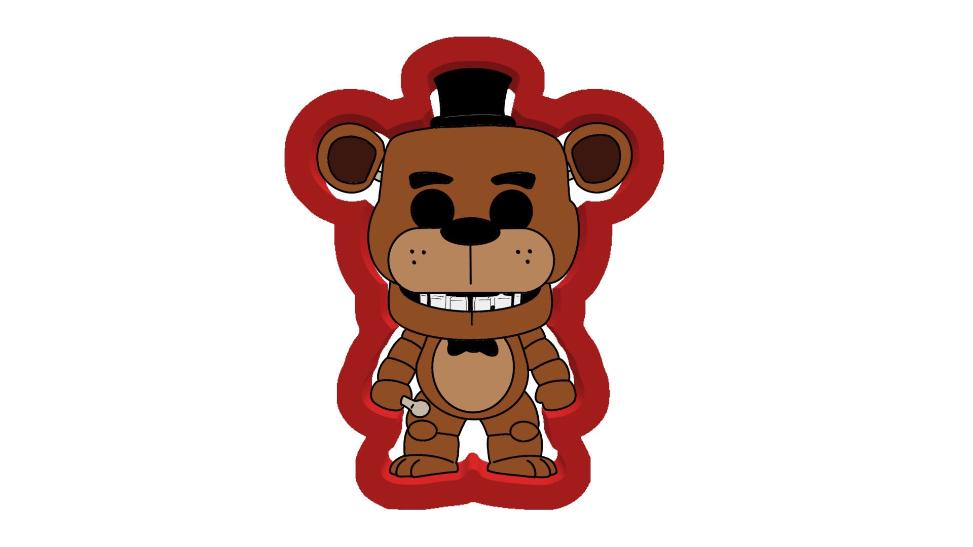 Withered Freddy custom youtooz design : r/fivenightsatfreddys