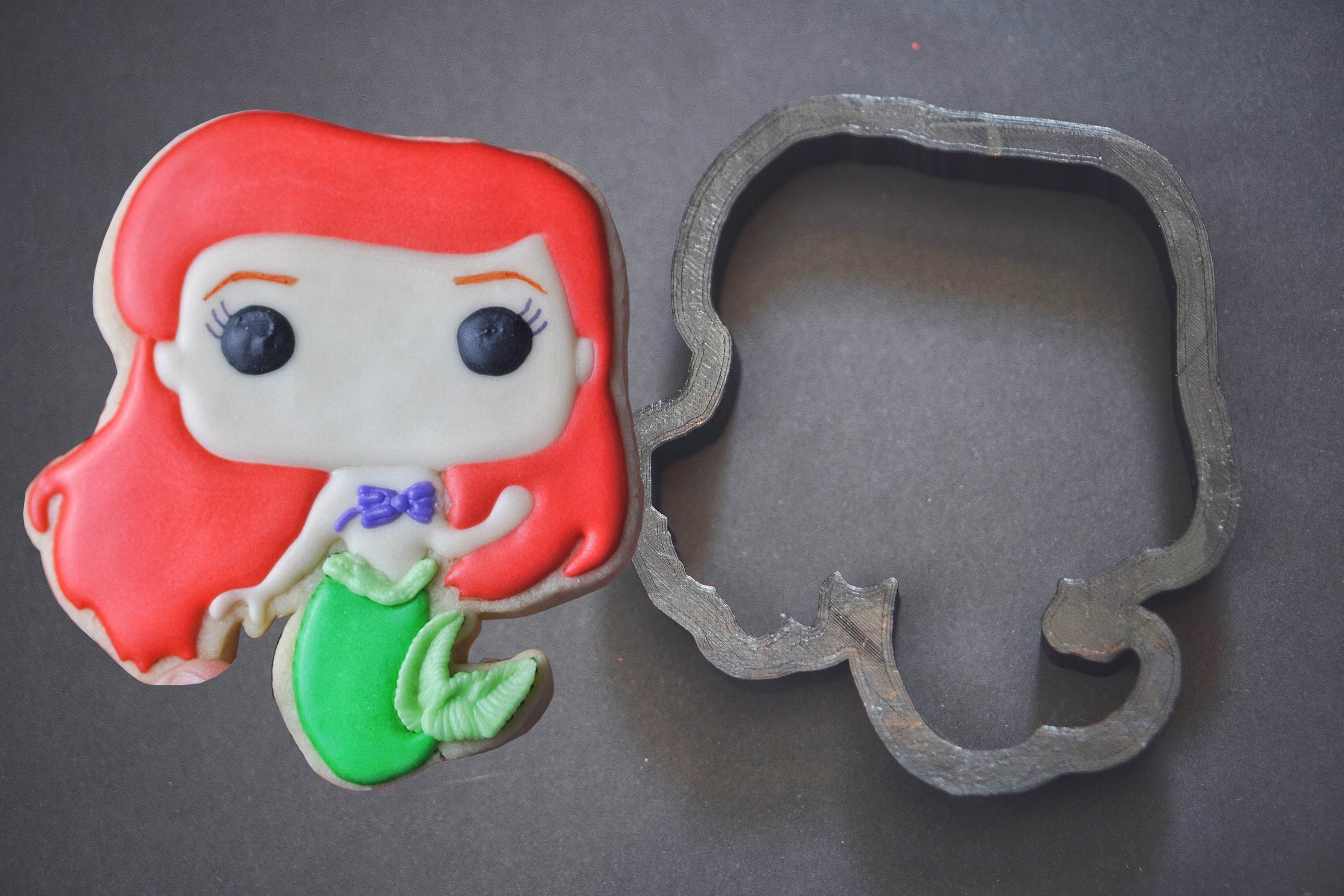 Little Mermaid Ariel Cookie Cutter Etsy