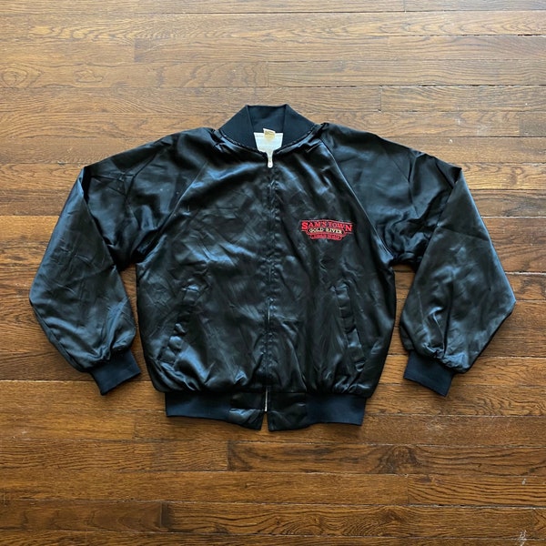 Satin Bomber - Etsy