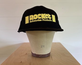 Vintage Rocket Automtive Products Trucker Hat
