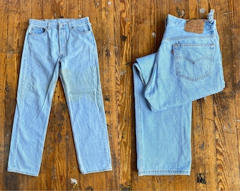 Vintage 80s Levi’s 501 Jeans | 33x30 | Made in USA