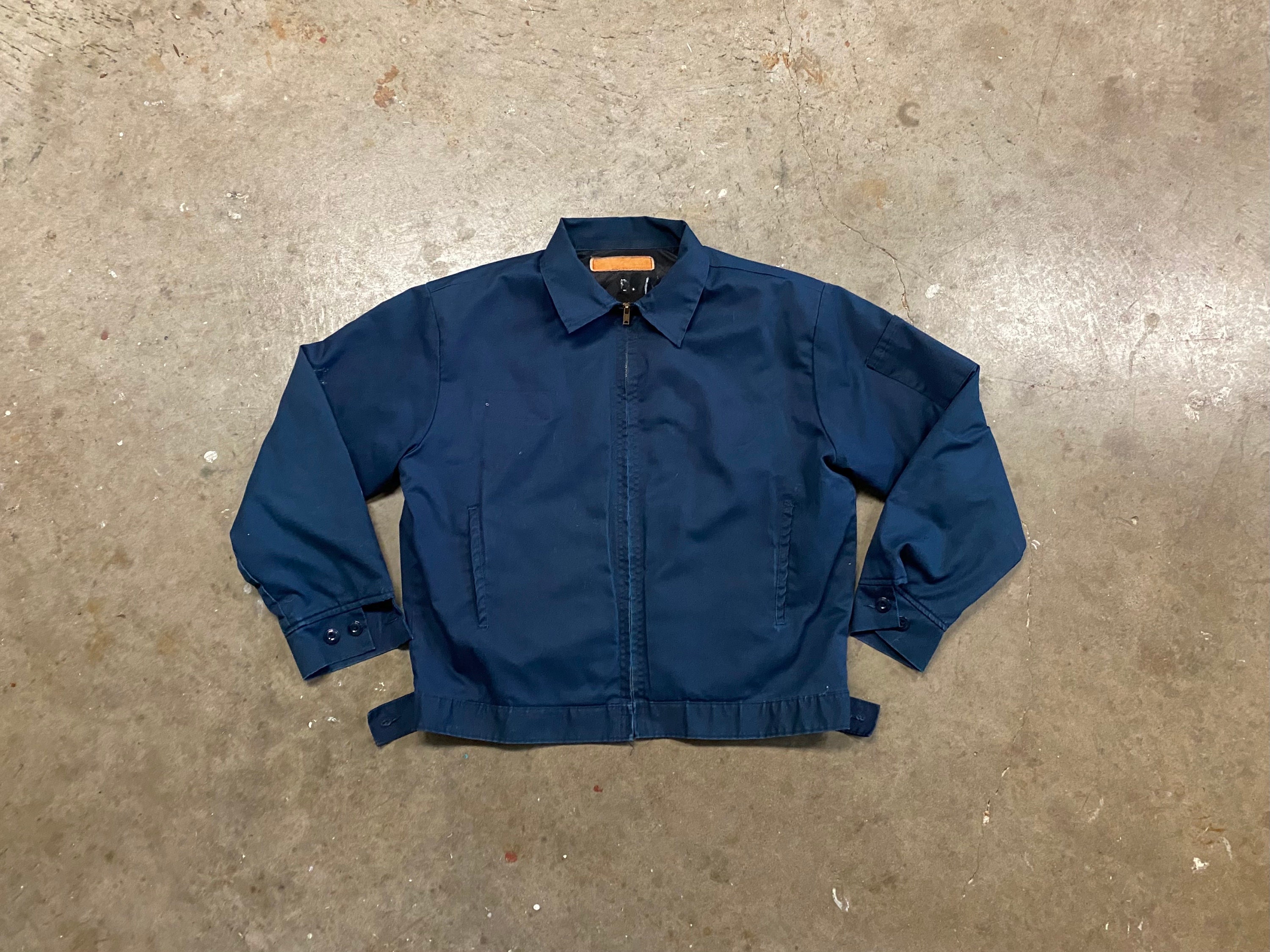 Vintage 70s Navy Scoville Zip up Work Jacket | L/XL - Etsy Vintage 70s Navy Scoville Zip up Work Jacket | L/XL - Etsy