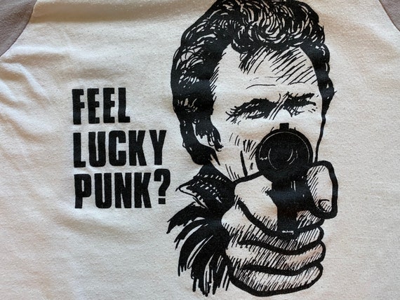 Vintage 70s Dirty Harry Clint Eastwood Feel Lucky… - image 3