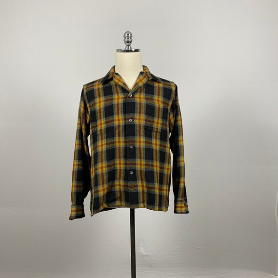 Vintage 50s Van Heusen Miracle Orlon & Wool Shirt M - Etsy Canada