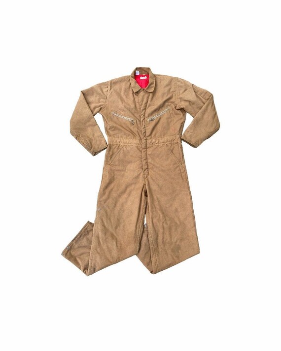 Vintage 50s 60s Blue Bell Wrangler Tan Insulated C