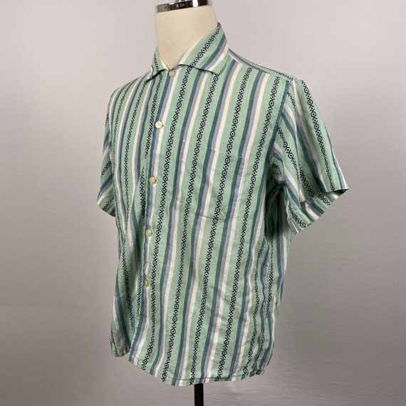 Vintage 50s 60s Wilshire Sanforized Button Up Shi… - image 4