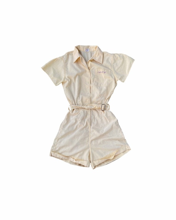 Vintage 50s Moore Sanforized Women’s Gym Suit Romp