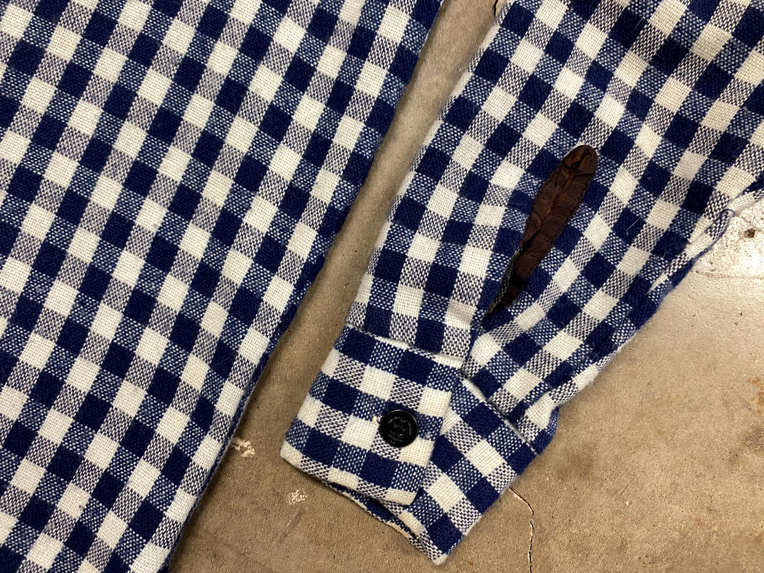 Vintage 70s Ely Plaid Acrylic Flannel Shirt S - Etsy