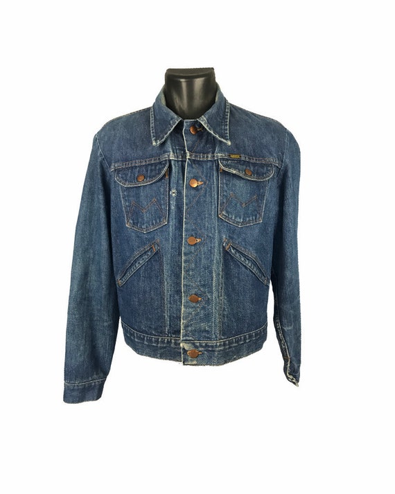 Vintage 60s Blue Bell Maverick Selvedge Denim Jack