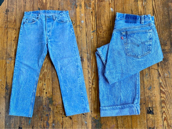 Vintage 80s Levi’s 501 Jeans | 33x27 - image 1