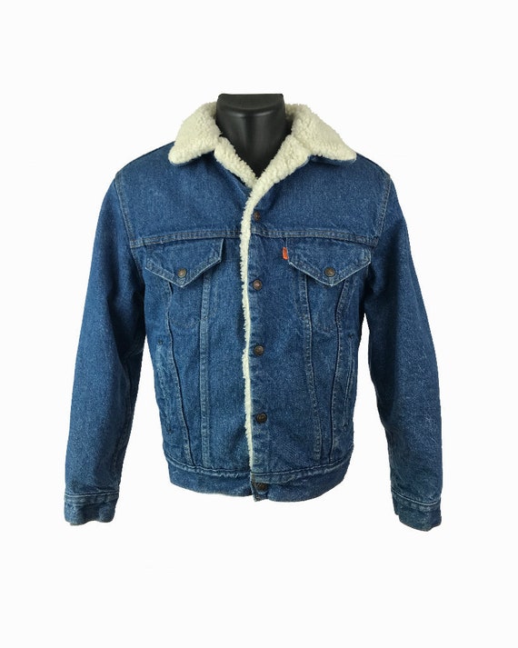 levi's orange tab denim jacket