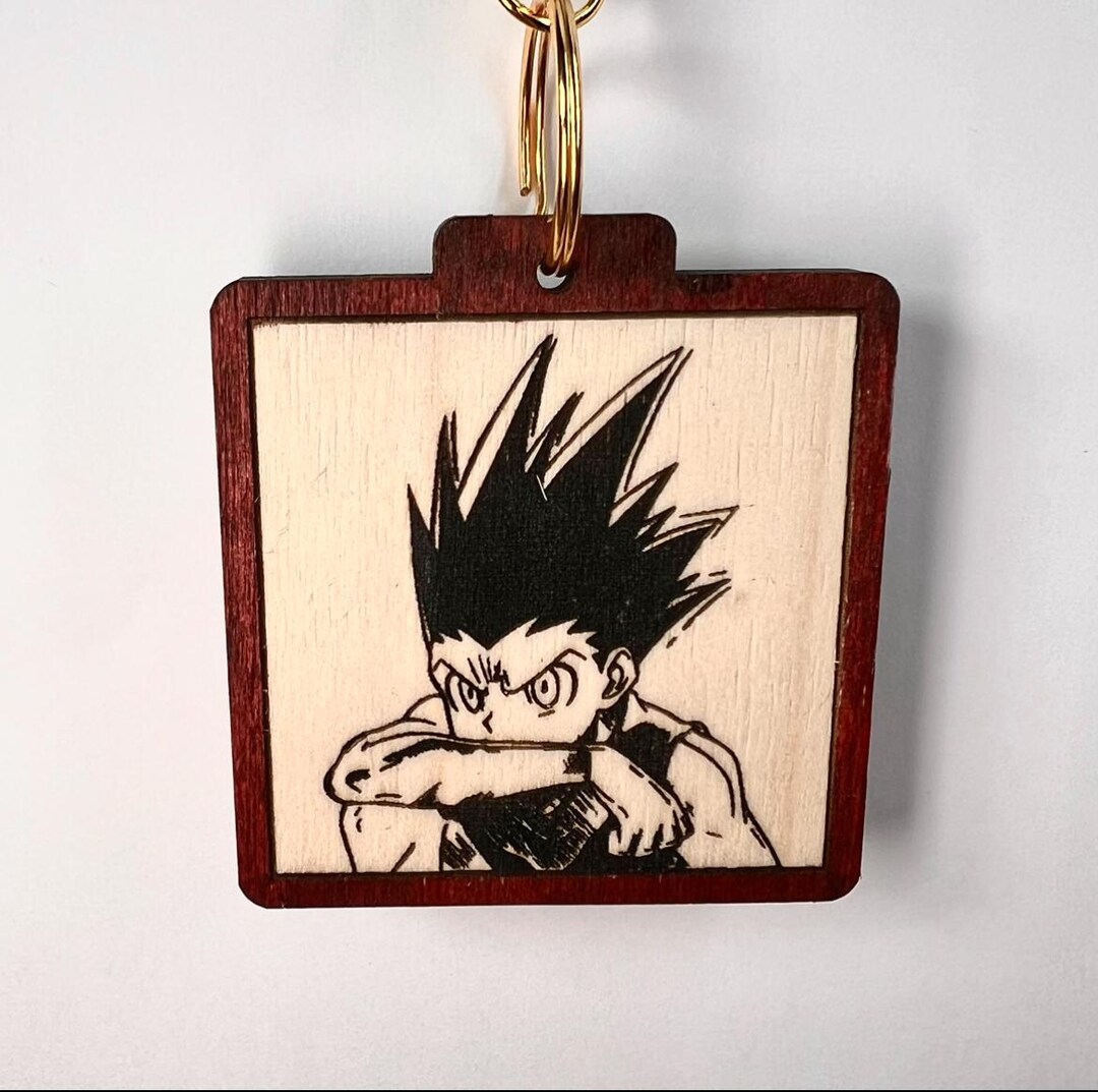 Gon Square Keychain – 2.5” X 2.5” | Inspired by Hunter X Hunter | Anime ...