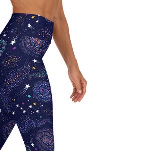 Galaxy Leggings, Stars Leggings, Celestial Leggings, Galaxy Tights, Galaxy Yoga Leggings