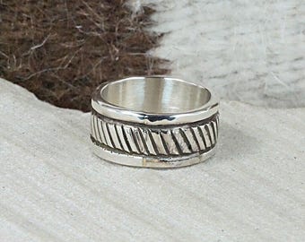 Sterling Silver Ring - Bruce Morgan - Size 5.5 - Etsy