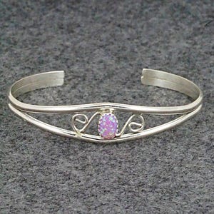 Opalite & Sterling Silver Bracelet - Judy Lincoln