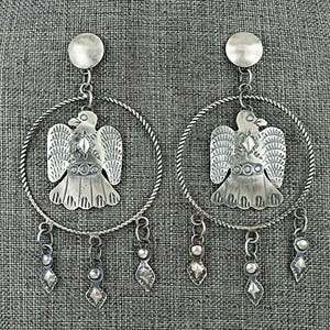 Sterling Silver Earrings - Gabrielle Yazzie