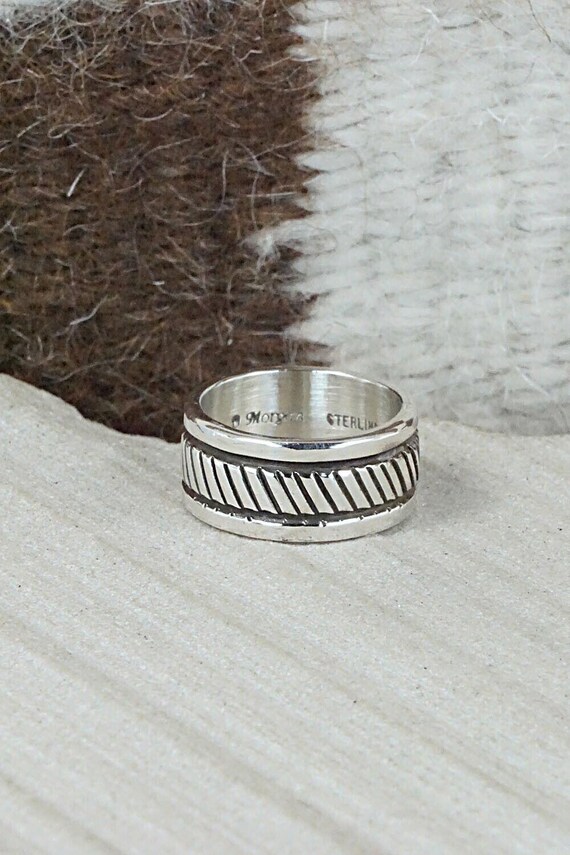 Sterling Silver Ring - Bruce Morgan - Size 5.5 - Etsy