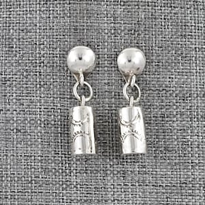 Sterling Silver Earrings - Kim Yazzie