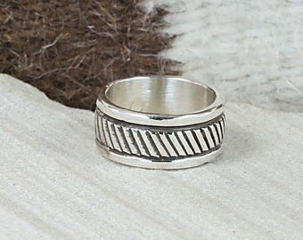 Sterling Silver Ring - Bruce Morgan - Size 5.5 - Etsy