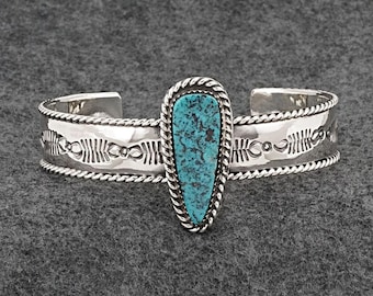 Turquoise & Sterling Silver Bracelet - Jason Bahe