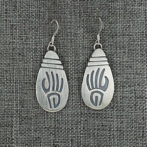 Sterling Silver Earrings - Charlie Yazzie