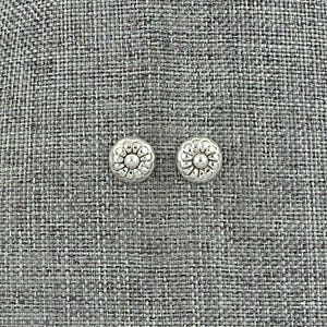 Sterling Silver Earrings - Marie Yazzie