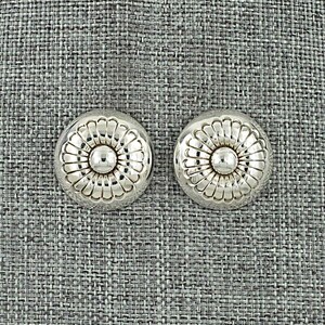 Sterling Silver Earrings - Marie Yazzie