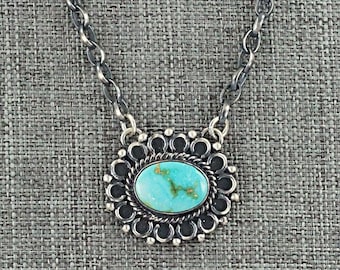 Authentic Native American Indian Jewelry Sterling Silver Hematite