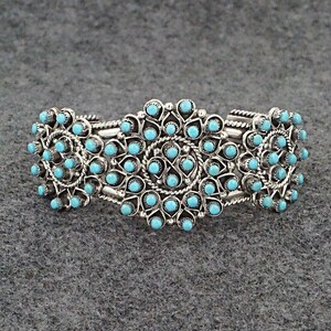 Turquoise & Sterling Silver Bracelet - Wayne Johnson