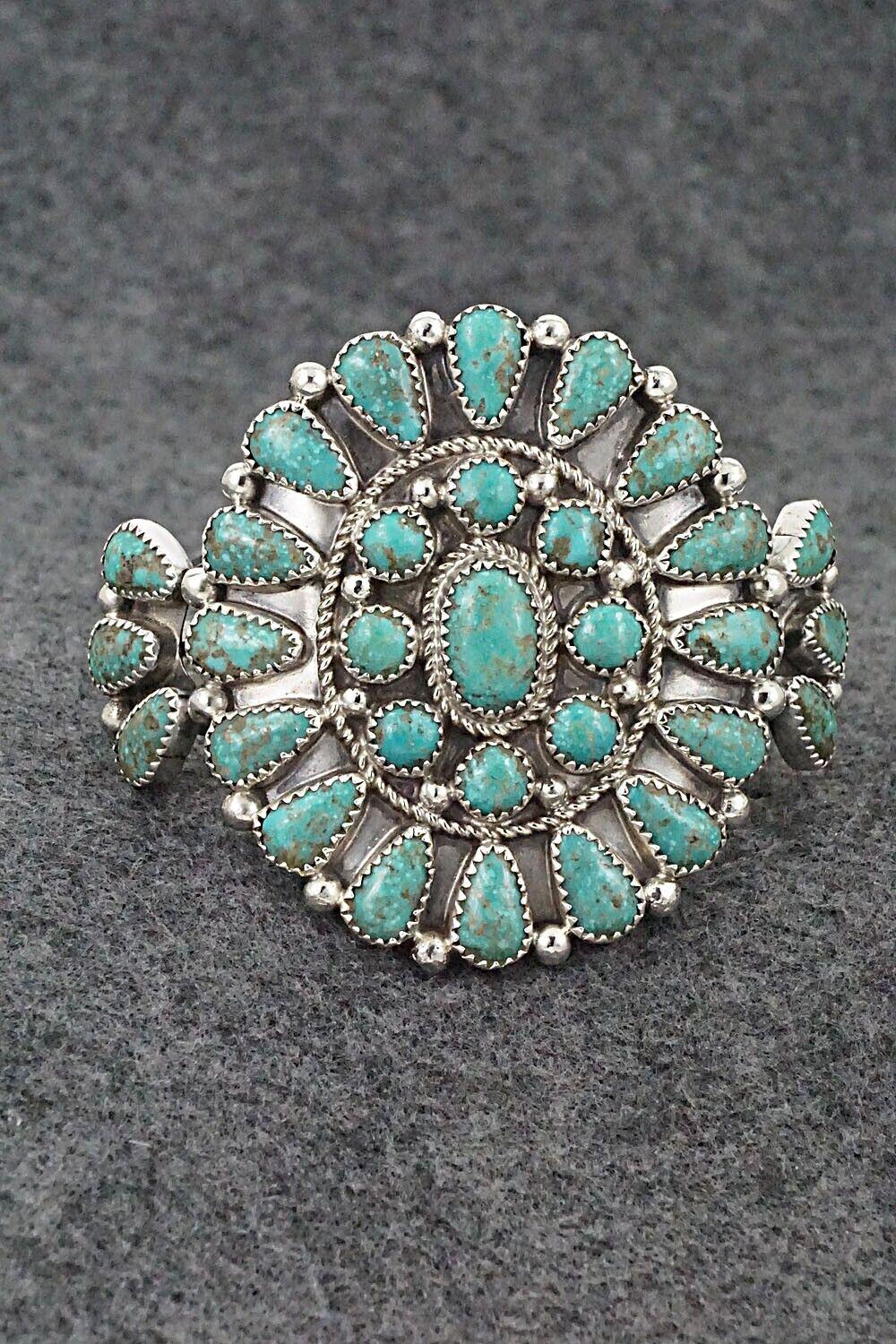Quality Mike Platero Vintage Native American Navajo Green
