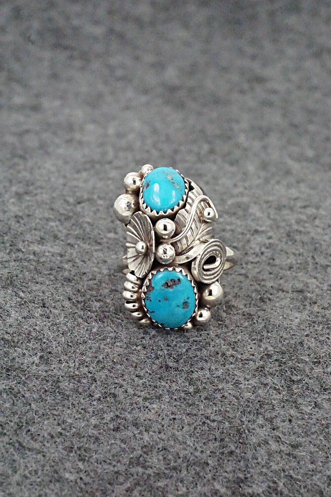 Mark Calladitto - Sonoran Rose Turquoise Ring main image 1