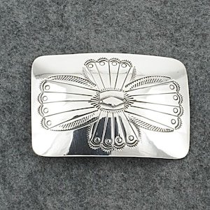 Sterling Silver Belt Buckle - Jolene Begay