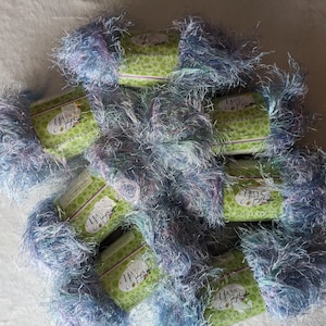 Yarn Bee Haute Fur yarn in River Iris