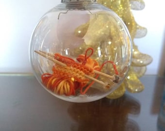 Handknit Christmas Ornaments