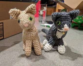 Custom Cat Plushie Portrait