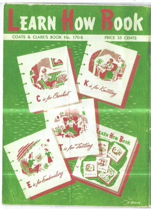 1960 Coats & Clark's Embroidery Book 119