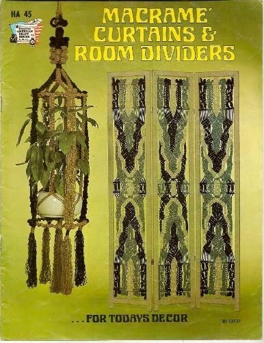 Lot De 2 Livres Vintage Macramé - Années 1970 + Nouage Créatif - états-unis