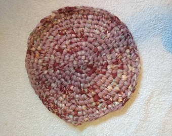 Round Crochet Rug